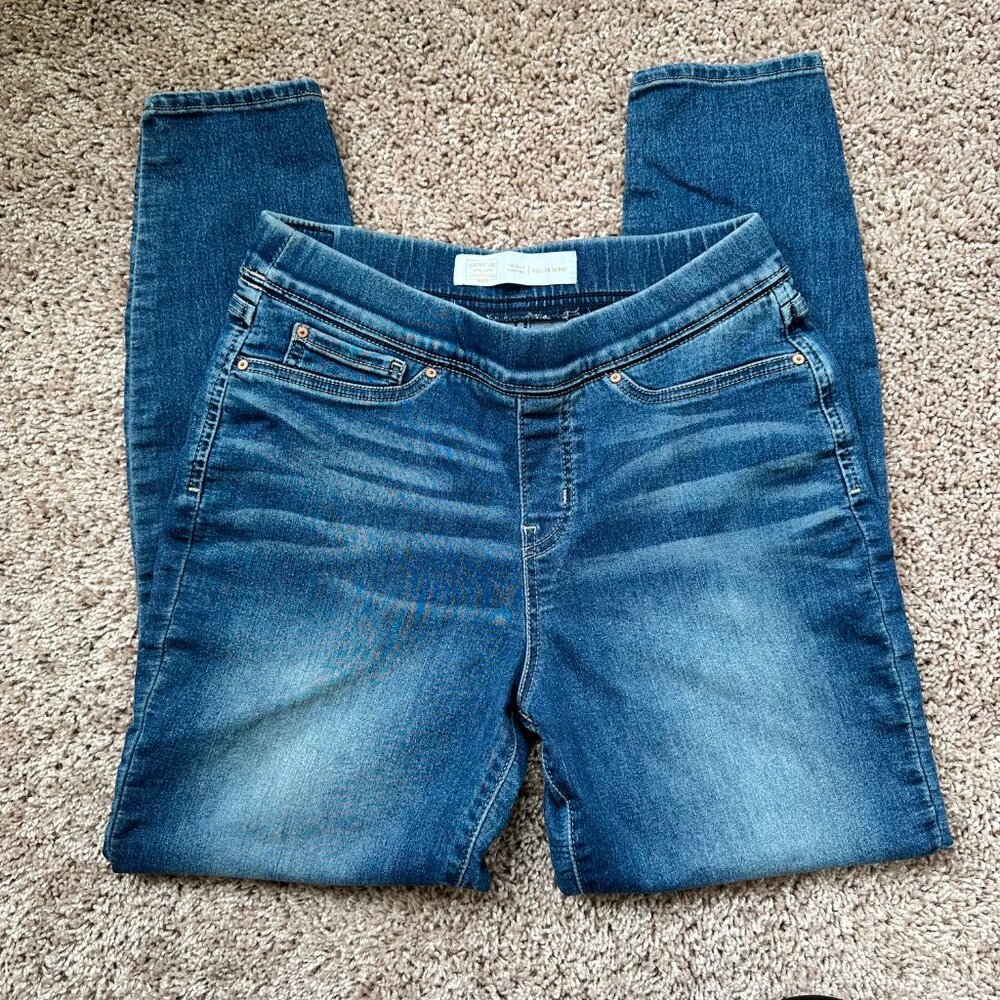 Women's Jeans Size 8 LOT of 2! Gloria Vanderbilt & Levi Strauss - Picture 8 of 9